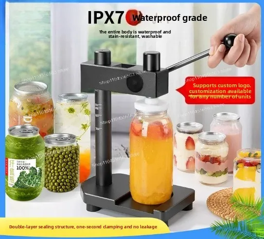 Manual Disposable Can Sealing Machine, Manual Automatic Sealing Machine, Commercial Milk Tea Capping Machine
Manual Disposable Can Sealing Machine, Manual Automatic Sealing Machine, Commercial Milk Tea Capping Machine