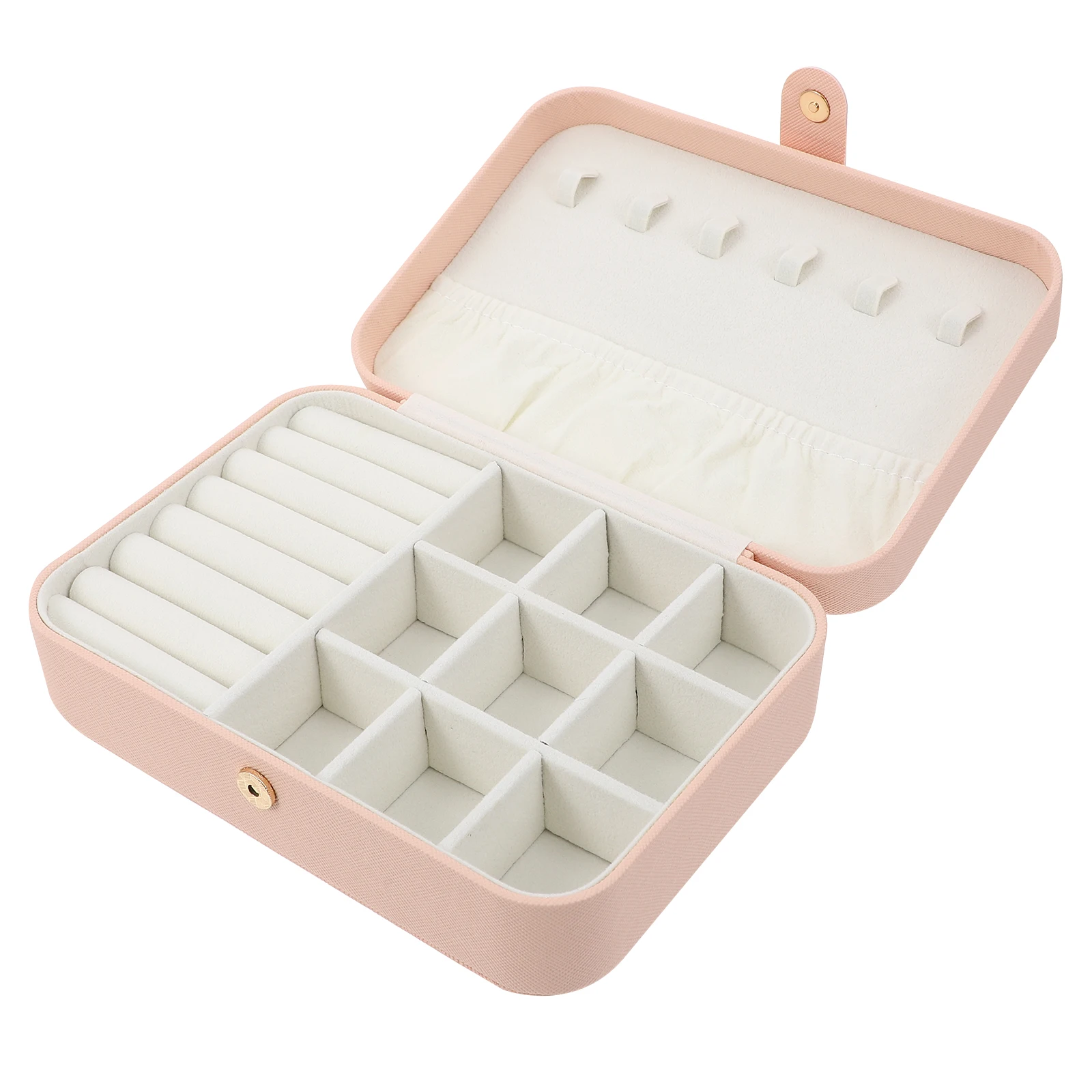 Jewelry Box Multi-grid Necklace Container Versatile Case Pin Storage Jewellery Holder Pink Bracelet Travel
Jewelry Box Multi-grid Necklace Container Versatile Case Pin Storage Jewellery Holder Pink Bracelet Travel