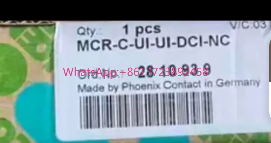 Installed Phoenix isolator MCR-C-UI-UI-DCI-NC, high quality
Installed Phoenix isolator MCR-C-UI-UI-DCI-NC, high quality