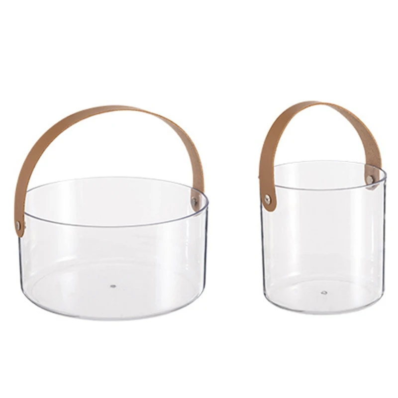 Fruit Basket with Handle Transparent Storage Box DIY Flower Arrangement Buckets new arrival
Fruit Basket with Handle Transparent Storage Box DIY Flower Arrangement Buckets new arrival