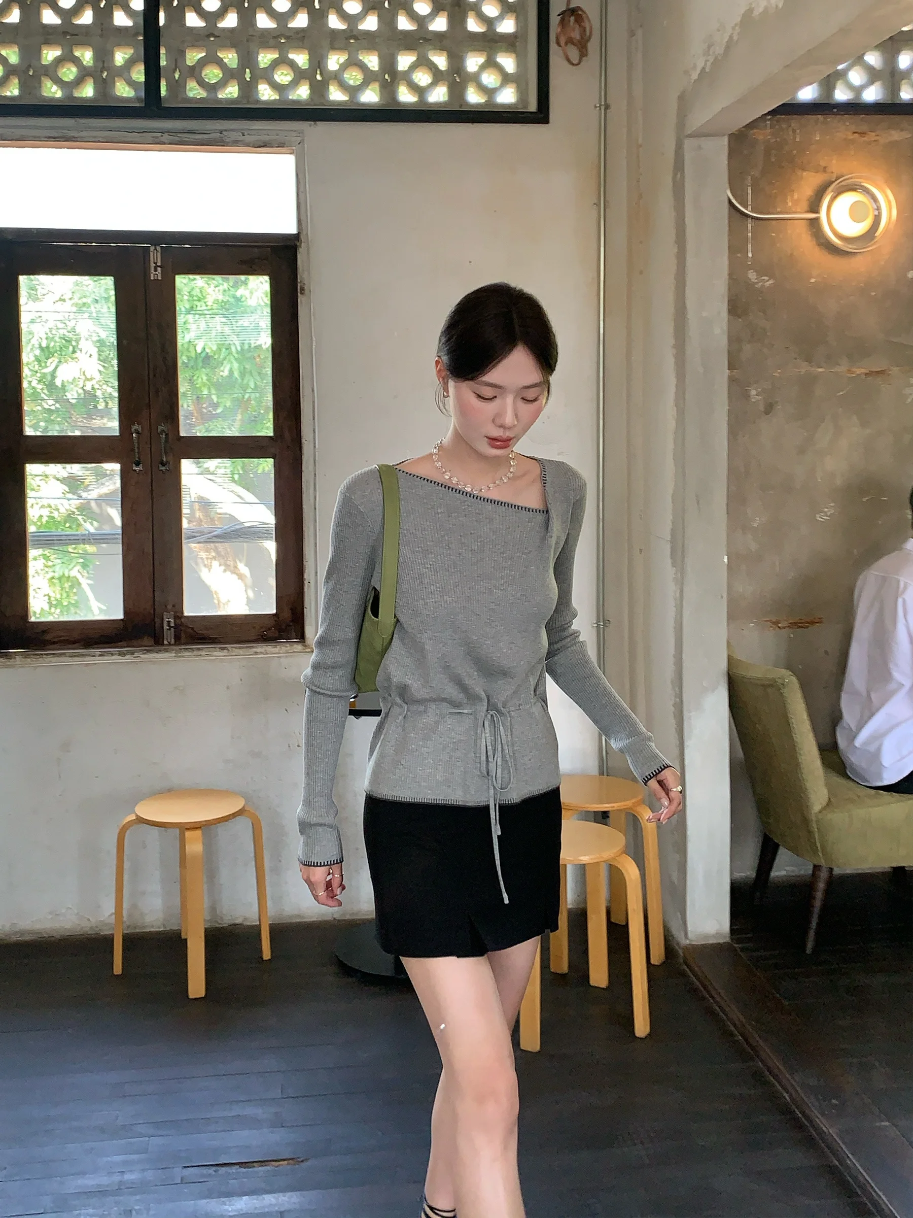 Romantic Large Flower Woolen Knitwear with Dstring Strap Lazy Feel Square Ne Design Commute Sle Regular Fit Long Sve
Romantic Large Flower Woolen Knitwear with Dstring Strap Lazy Feel Square Ne Design Commute Sle Regular Fit Long Sve