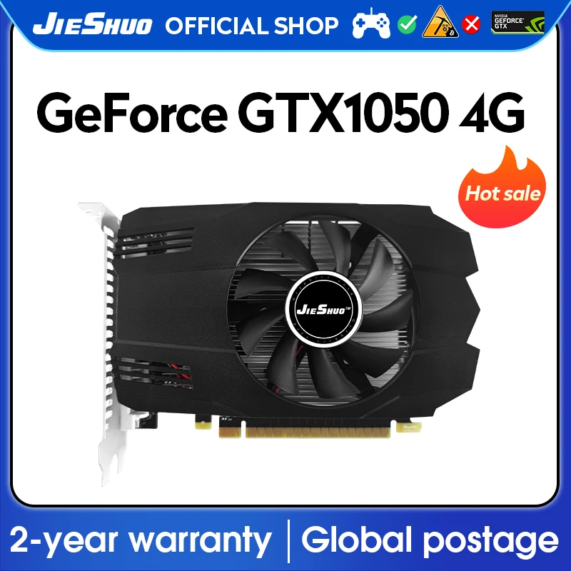 JIESHUO графическая карта NVIDIA GTX 1050 4 Гб 640SP 1050 бит GPU DDR5 gtx1050 4g для настольных ПК, видео, офисных игр gtx
JIESHUO графическая карта NVIDIA GTX 1050 4 Гб 640SP 1050 бит GPU DDR5 gtx1050 4g для настольных ПК, видео, офисных игр gtx