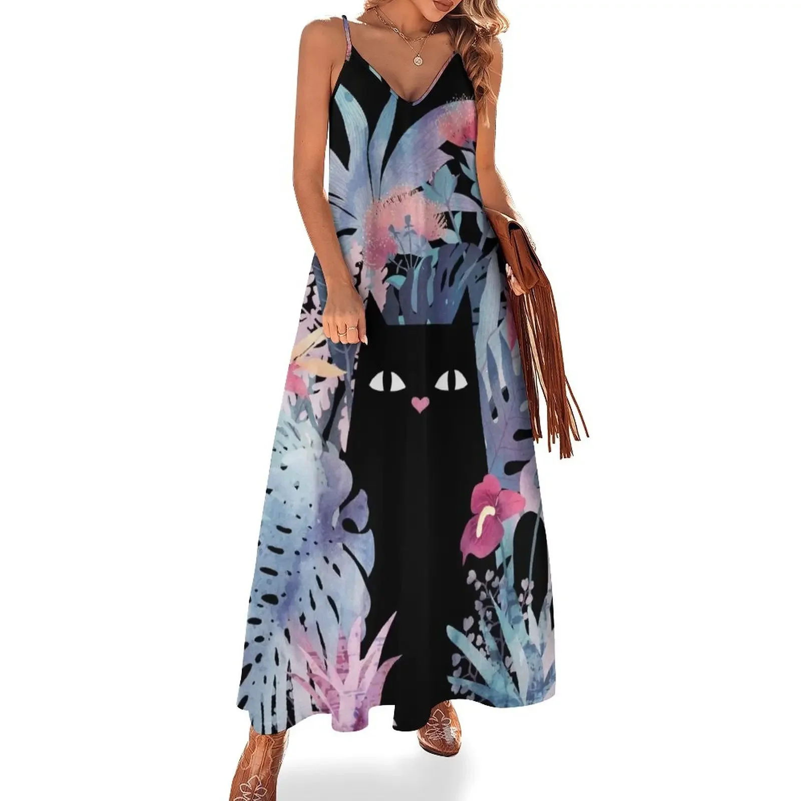 Popoki (Pastel Black Velvet) Sleeveless Dress Dress vintage party dress women elegant luxury elegant women's sets Womens dresses
Popoki (Pastel Black Velvet) Sleeveless Dress Dress vintage party dress women elegant luxury elegant women's sets Womens dresses