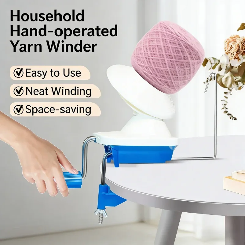 Manual yarn spinning and winding machine, small yarn ball sorting and winding machine
Manual yarn spinning and winding machine, small yarn ball sorting and winding machine