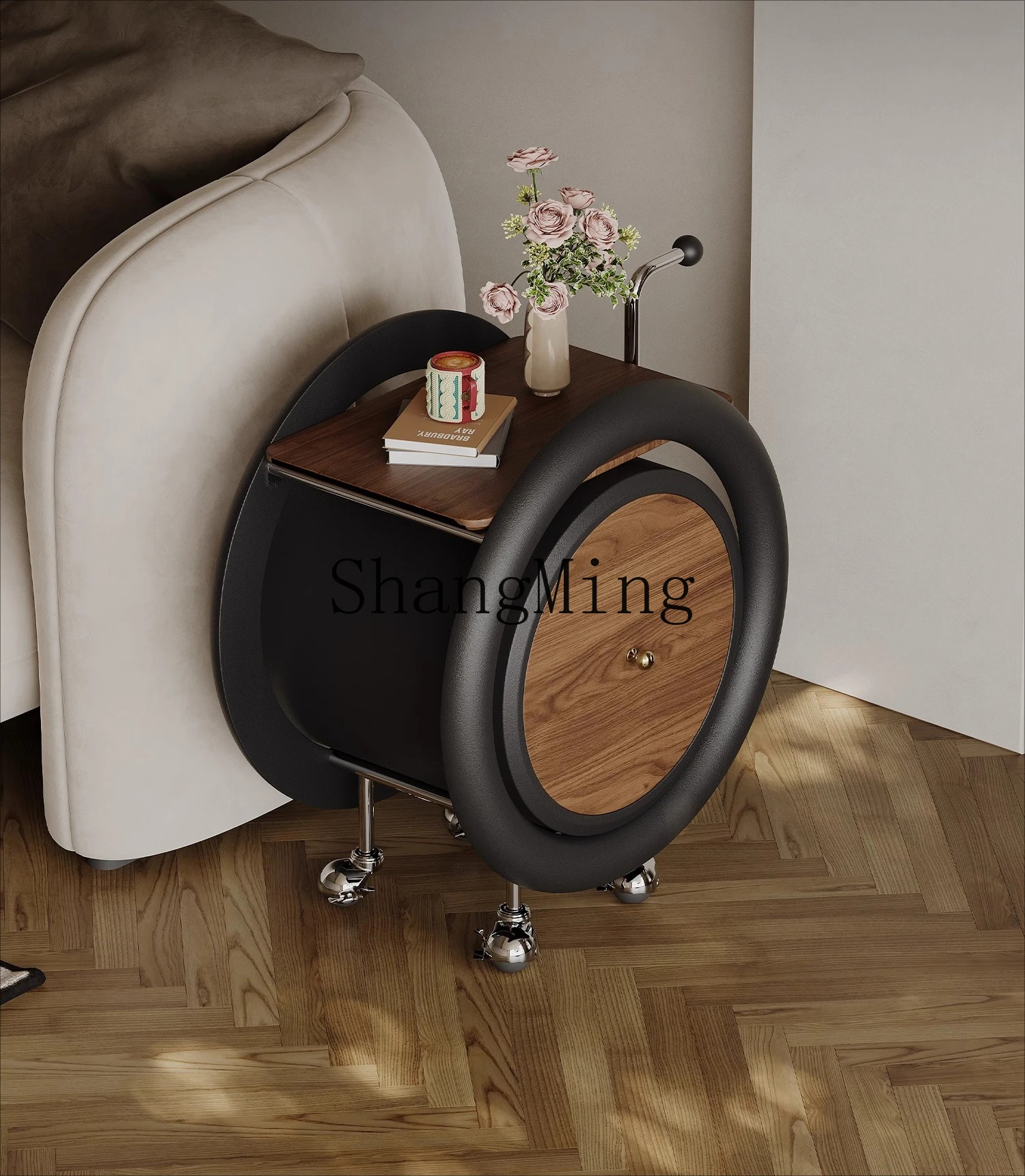 HJ antique sofa edge few removable storage round art with wheels living room home creative trolley
HJ antique sofa edge few removable storage round art with wheels living room home creative trolley