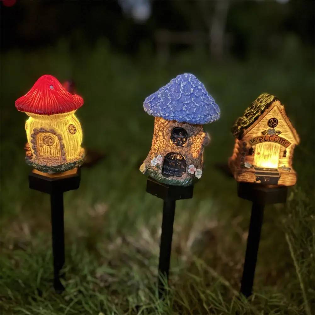 Solar Pathway Lights Mushroom Solar Lights Outdoor Fairy Cottage Garden Stake Lights Waterproof Led Mushroom House Statue
Solar Pathway Lights Mushroom Solar Lights Outdoor Fairy Cottage Garden Stake Lights Waterproof Led Mushroom House Statue