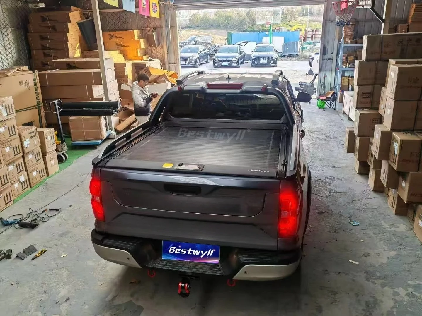 Aluminum Hard Pickup Roller Shutter Retractable Manual Truck Tonneau Cover For Changan Kaicene K42
Aluminum Hard Pickup Roller Shutter Retractable Manual Truck Tonneau Cover For Changan Kaicene K42