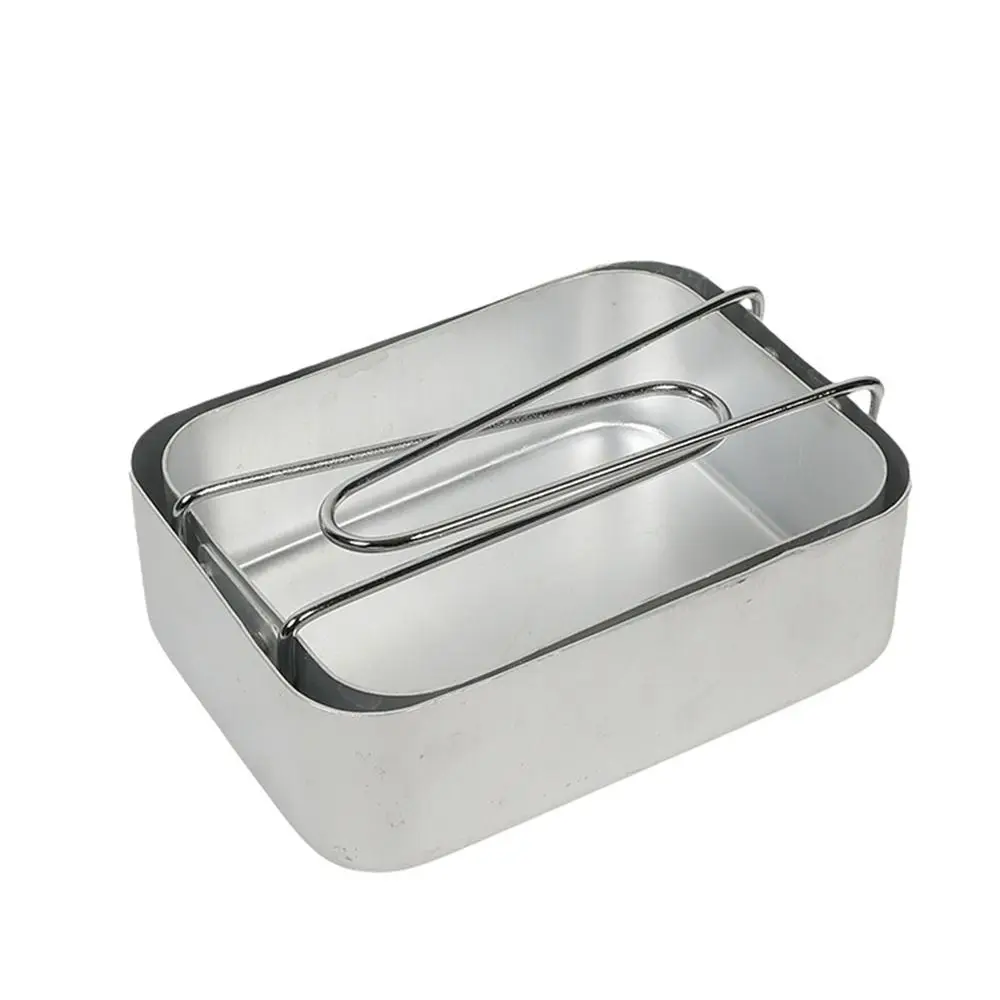 2Pcs Foldable Handle Aluminum Alloy Lunch Box Thickened Construction Stackable Portable Lunch Container Easy To Clean Anti-scald
2Pcs Foldable Handle Aluminum Alloy Lunch Box Thickened Construction Stackable Portable Lunch Container Easy To Clean Anti-scald