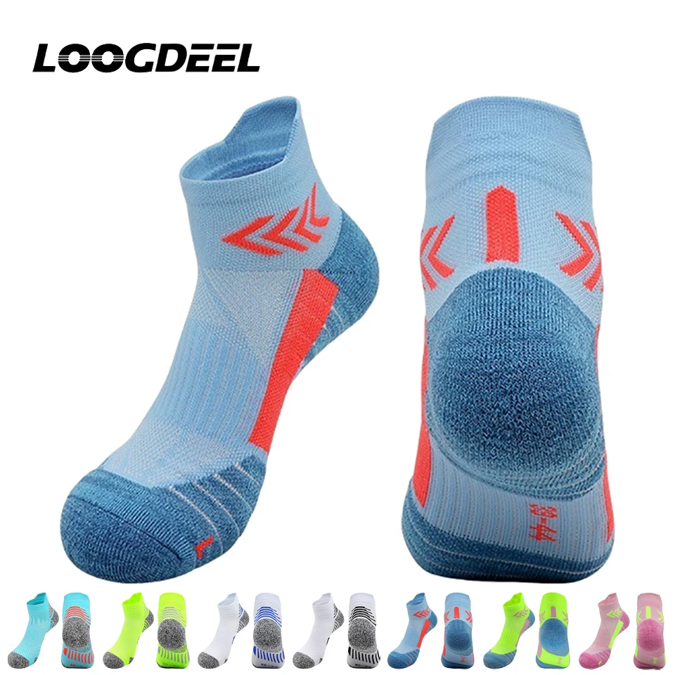 LOOGDEEL 1Pair Marathon Professional Anti-slip Sports Socks Running Socks Breathable Terry Sole Adult Ankle Socks Short Socks
LOOGDEEL 1Pair Marathon Professional Anti-slip Sports Socks Running Socks Breathable Terry Sole Adult Ankle Socks Short Socks