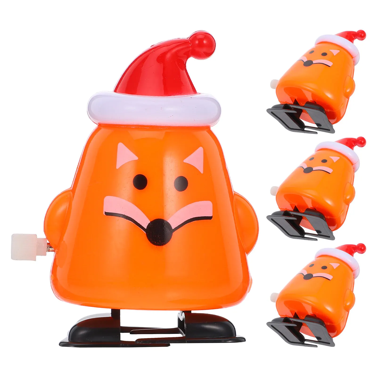 4Pcs Christmas Fox Clockwork Novelty Wind-Up Playthings Xmas Party Decoration Funny Gift Christmas Wind-Up Toy
4Pcs Christmas Fox Clockwork Novelty Wind-Up Playthings Xmas Party Decoration Funny Gift Christmas Wind-Up Toy