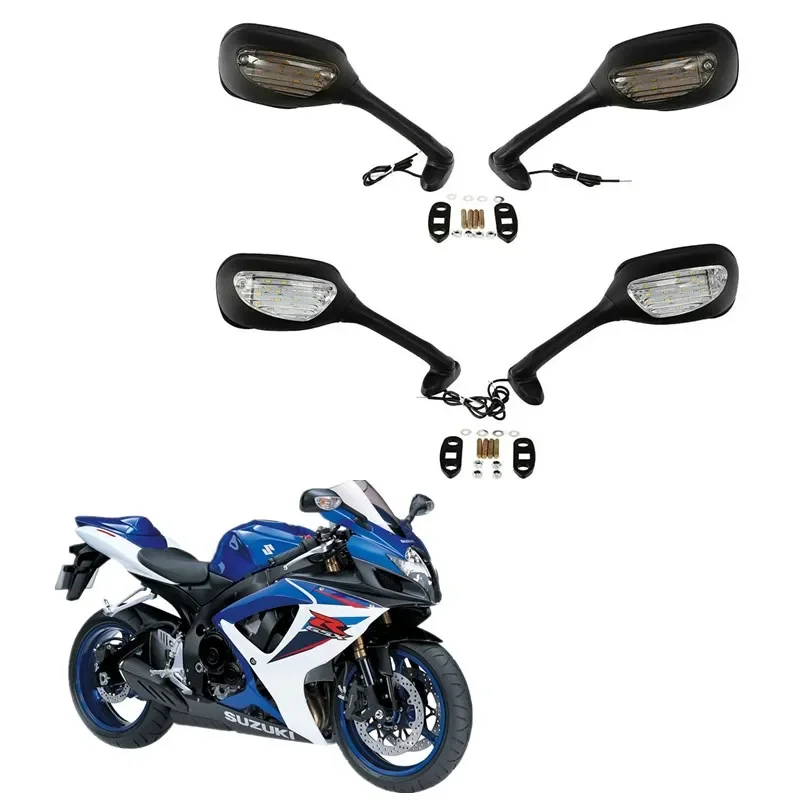 Мотоциклетные аксессуары для Suzuki GSXR600/750 GSX-R 600 750-2015 2006 Мотоциклетные аксессуары для зеркала заднего вида Янтарный фонарь поворотника
Мотоциклетные аксессуары для Suzuki GSXR600/750 GSX-R 600 750-2015 2006 Мотоциклетные аксессуары для зеркала заднего вида Янтарный фонарь поворотника