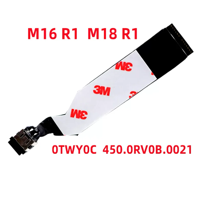 DC in Power Charging Port Cable for DELL Alienware M16 R1 M18 R1 R2 INF16 0TWY0C 450.0RV0B.0021 450.0RV0B.0001 450.0RV0B.0011
DC in Power Charging Port Cable for DELL Alienware M16 R1 M18 R1 R2 INF16 0TWY0C 450.0RV0B.0021 450.0RV0B.0001 450.0RV0B.0011