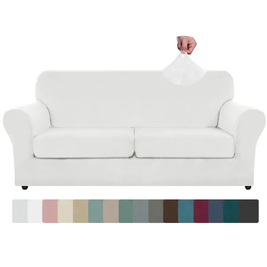 Oversized Velvet 3 Piece Couch Cover with 2 Extra Large Seat Cushion Covers Stretch Sofa Cover for 2 Cushion Couch Thick Lovesea
Oversized Velvet 3 Piece Couch Cover with 2 Extra Large Seat Cushion Covers Stretch Sofa Cover for 2 Cushion Couch Thick Lovesea