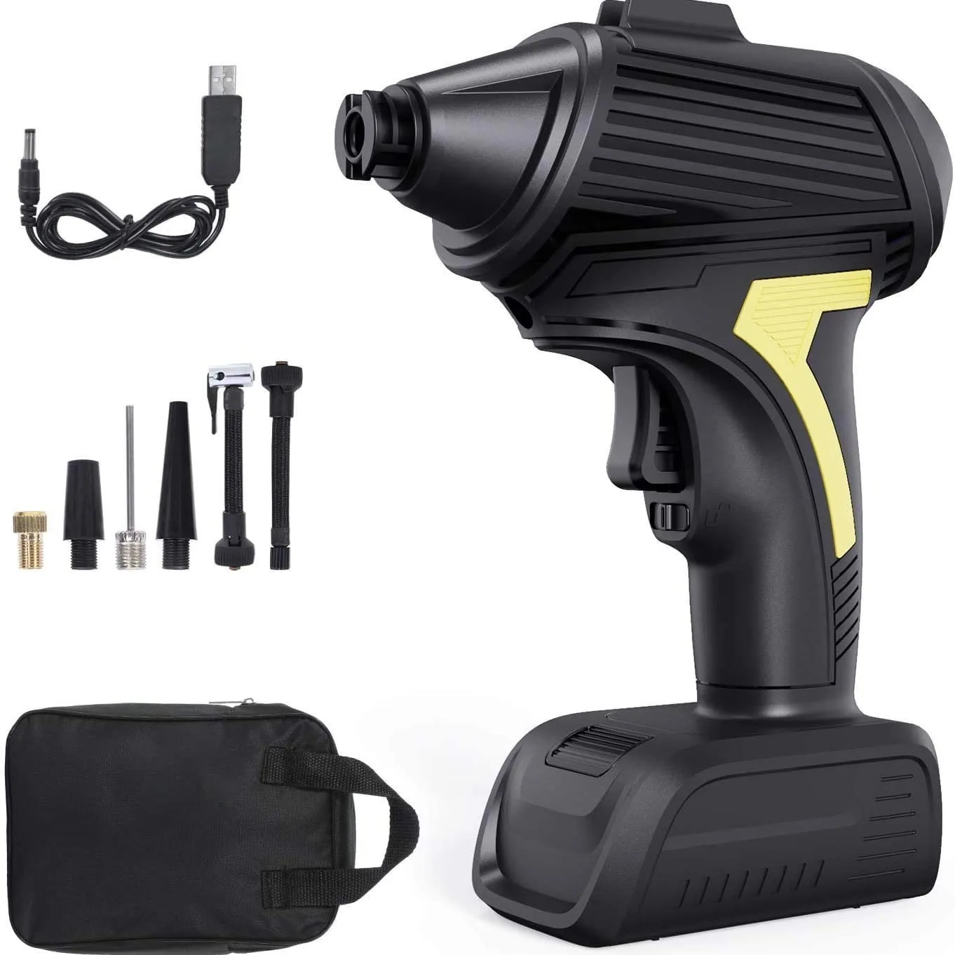 Подходит для автомобильного воздушного насоса с легким ручным насосом с цифровым дисплеем, зарядкой беспроводного портативного цилиндра для шин
Подходит для автомобильного воздушного насоса с легким ручным насосом с цифровым дисплеем, зарядкой беспроводного портативного цилиндра для шин