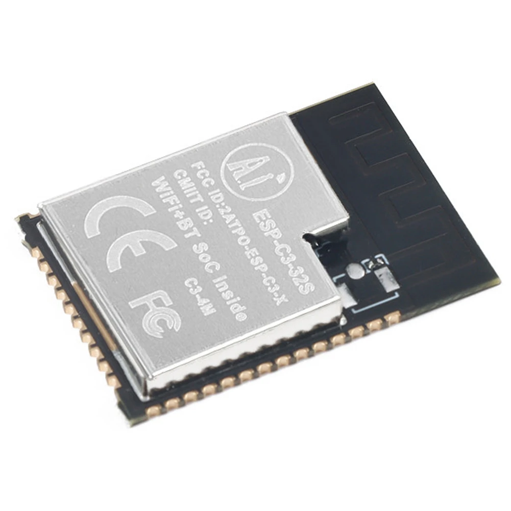ESP32-C3 ESP32 ESP C3 32S 2.4GHz Mini WiFi BLE 5.0 Dual-Mode Wireless Module ESP32-C3-32S(4M)
ESP32-C3 ESP32 ESP C3 32S 2.4GHz Mini WiFi BLE 5.0 Dual-Mode Wireless Module ESP32-C3-32S(4M)