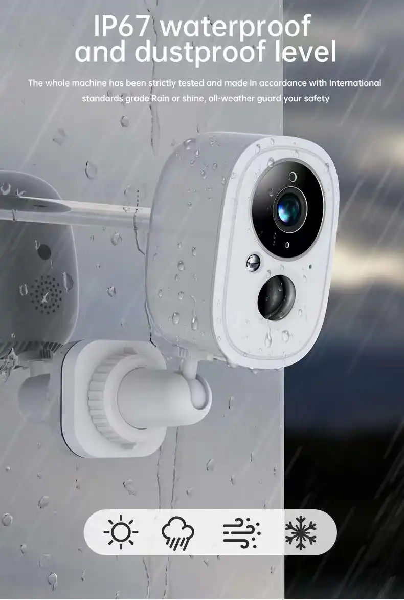 2MP 1080P Tuya App Solar Power Low Comsunption IP Camera AI Humanoid Motion Detection Auto Tracking Security CCTV Baby Monitor
2MP 1080P Tuya App Solar Power Low Comsunption IP Camera AI Humanoid Motion Detection Auto Tracking Security CCTV Baby Monitor
