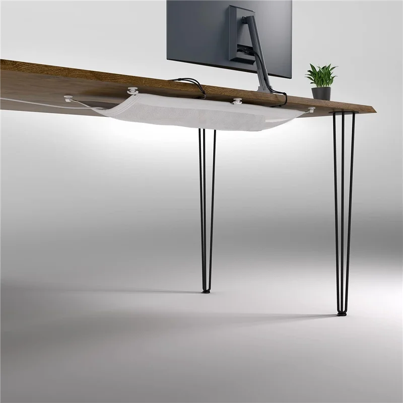 Cable Management Net - Under Desk Wire Management - Flexible Under Desk Cable Management Tray White Durable Easy To Use C
Cable Management Net - Under Desk Wire Management - Flexible Under Desk Cable Management Tray White Durable Easy To Use C