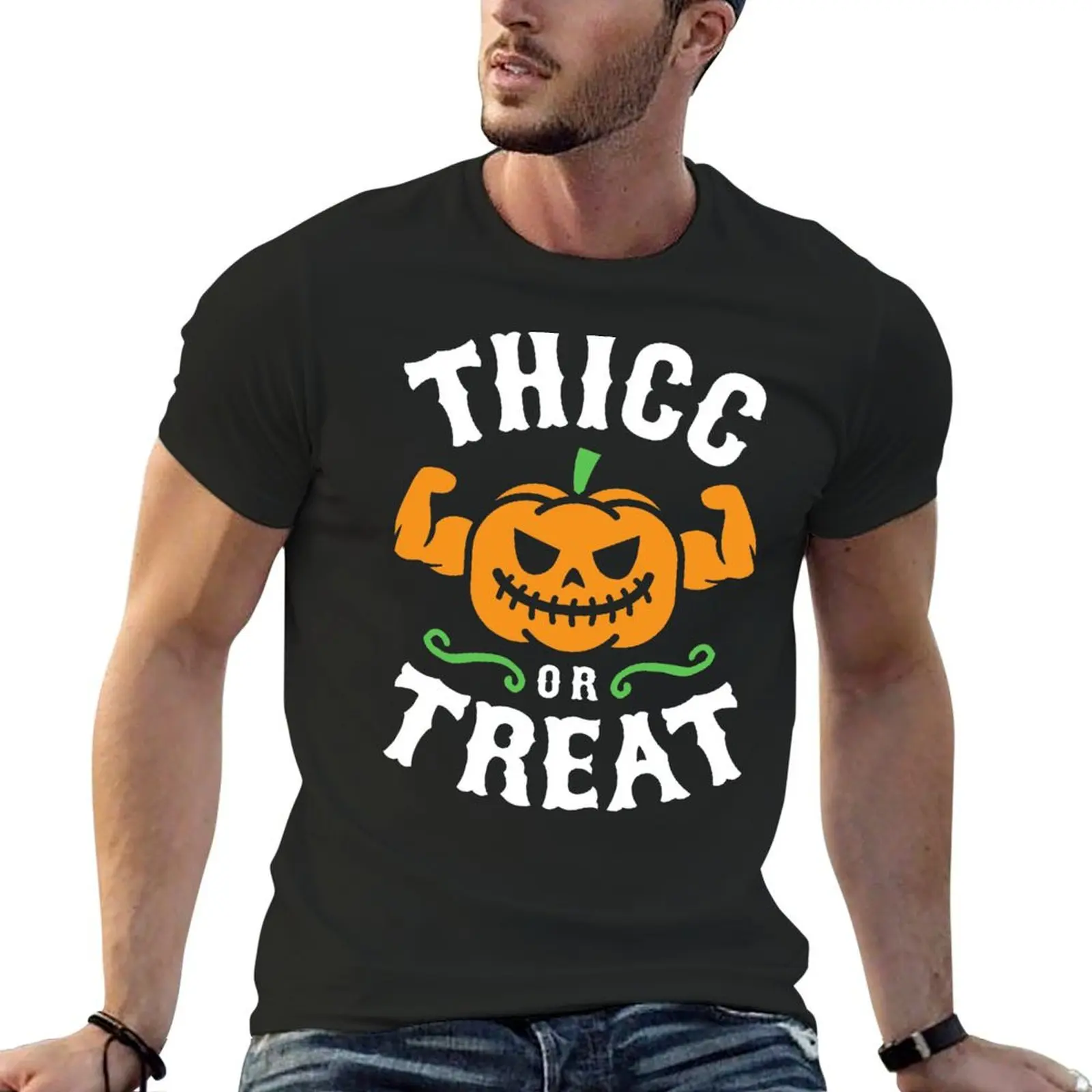 Thicc Or Treat T-Shirt vintage anime shirt plain funny meme t-shirts cotton graphic tees mens fashion
Thicc Or Treat T-Shirt vintage anime shirt plain funny meme t-shirts cotton graphic tees mens fashion