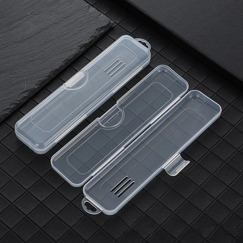 Portable Transparent Travel Toothbrush Holder, Plastic Toothpaste Storage Organizer Case
Portable Transparent Travel Toothbrush Holder, Plastic Toothpaste Storage Organizer Case