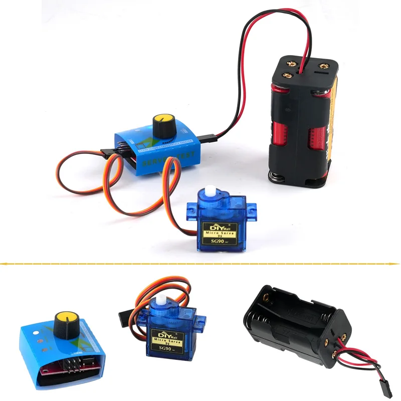 3CH Digital Servo Tester RC Consistency CCMP Master Speed Controller Checker Compatible 4 AA Battery Box for SG90 9G Servo Parts
3CH Digital Servo Tester RC Consistency CCMP Master Speed Controller Checker Compatible 4 AA Battery Box for SG90 9G Servo Parts