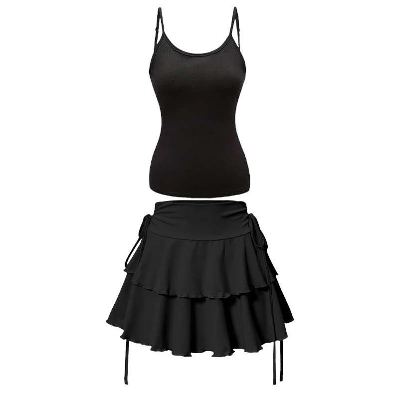 Women 2 Piece Summer Outfit Set Sleeveless Camisole Top Slim Fit Mini Skirt Fashion Casual Outdoor Versatile Matching Set
Women 2 Piece Summer Outfit Set Sleeveless Camisole Top Slim Fit Mini Skirt Fashion Casual Outdoor Versatile Matching Set