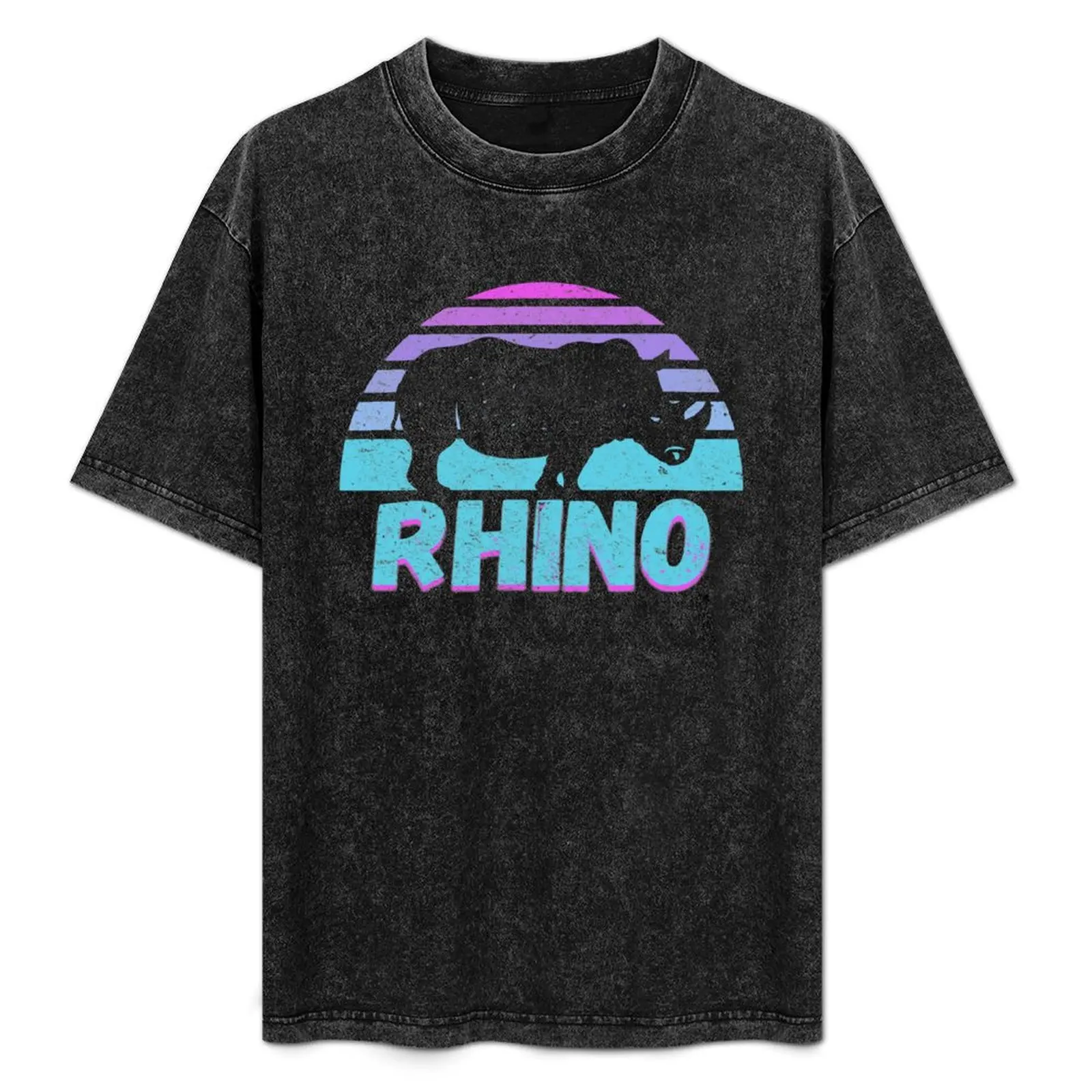 Rhinoceros in front of sunset silhouette T-Shirt Relaxed Fit Casual Short Sleeve Top
Rhinoceros in front of sunset silhouette T-Shirt Relaxed Fit Casual Short Sleeve Top