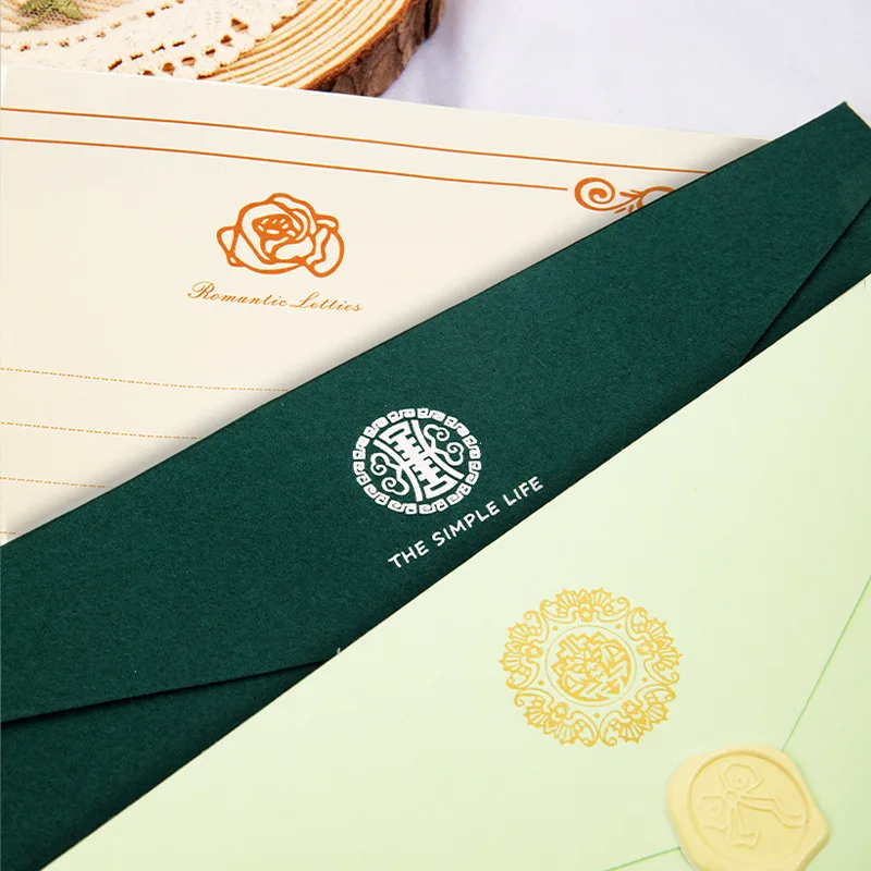 Envelope 30pcs Green High-grade Kraft Paper 225x115mm Business Stationery Postcard Giftbox Packaging Envelope Wedding Invitation
Envelope 30pcs Green High-grade Kraft Paper 225x115mm Business Stationery Postcard Giftbox Packaging Envelope Wedding Invitation