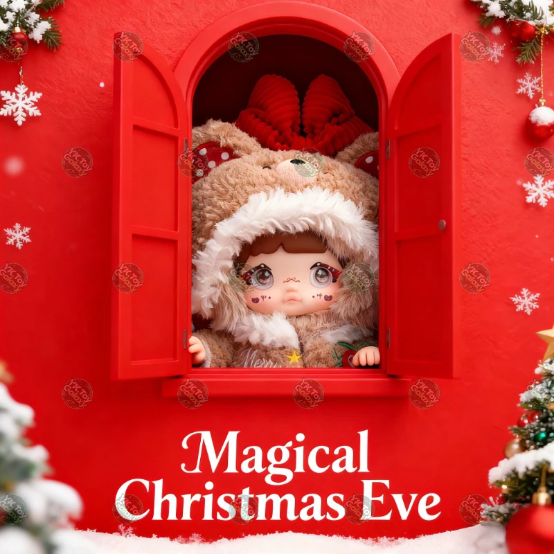 Nommi Magical Christmas Eve Sereies слепая коробка виниловая плюшевая кукла аниме фигурка милая загадочная коробка-сюрприз кулон брелок Рождественский подарок
Nommi Magical Christmas Eve Sereies слепая коробка виниловая плюшевая кукла аниме фигурка милая загадочная коробка-сюрприз кулон брелок Рождественский подарок