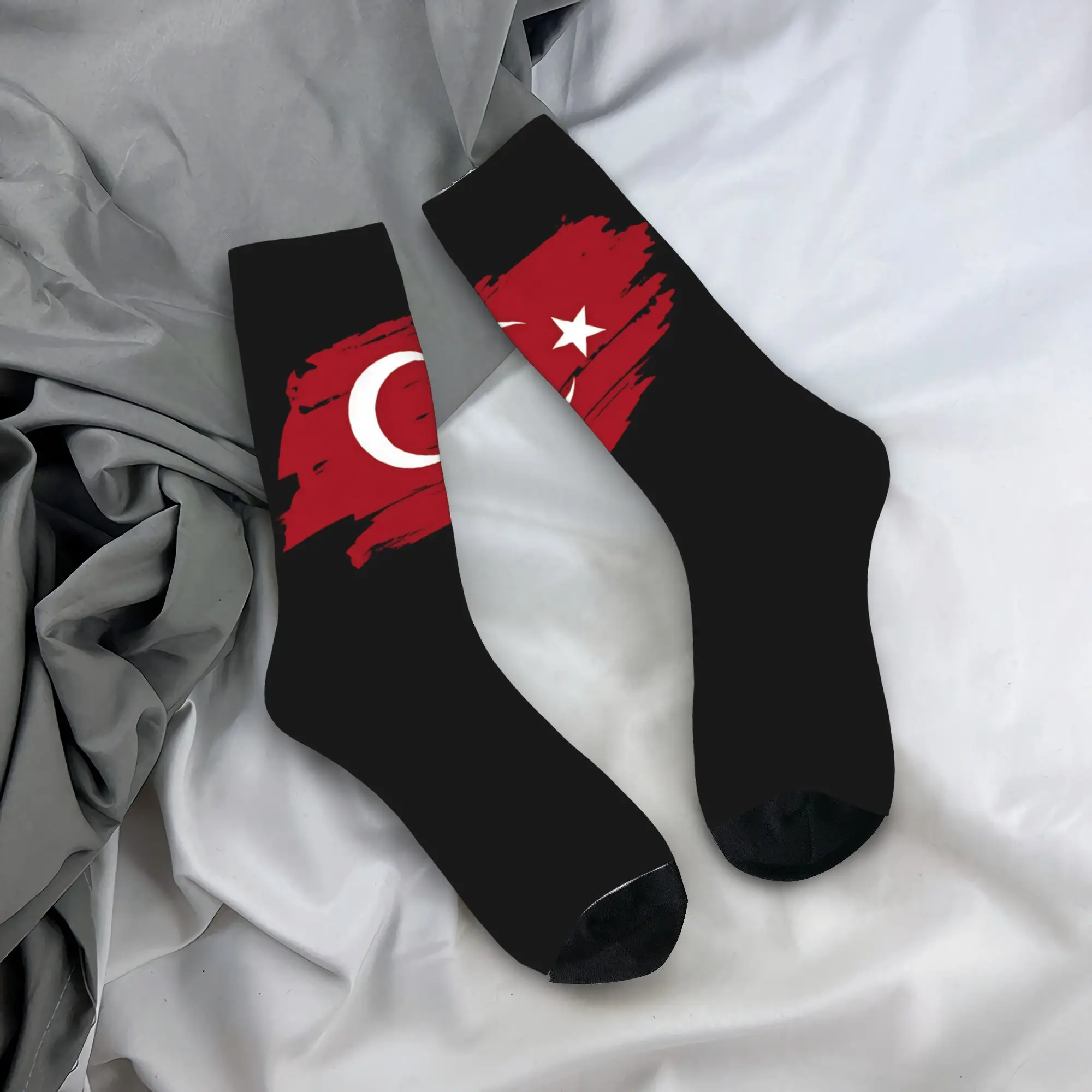 The Republic Of Turkey Flag Socks Custom Stockings Anti Skid Women Men Socks Quality Autumn Casual Outdoor Socks
The Republic Of Turkey Flag Socks Custom Stockings Anti Skid Women Men Socks Quality Autumn Casual Outdoor Socks