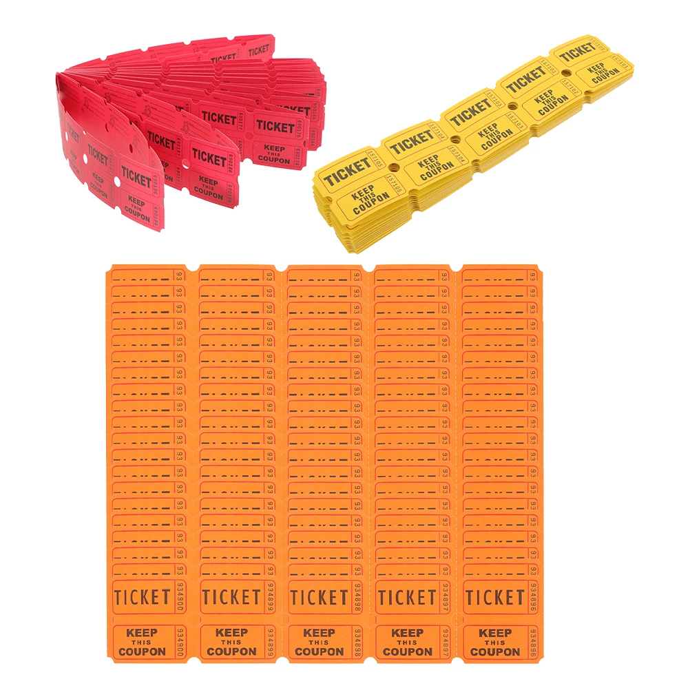 300pcs Game Event Supplies Carnival Decorations Party Tickets For Tickets For Classroom Classroom Paper
300pcs Game Event Supplies Carnival Decorations Party Tickets For Tickets For Classroom Classroom Paper