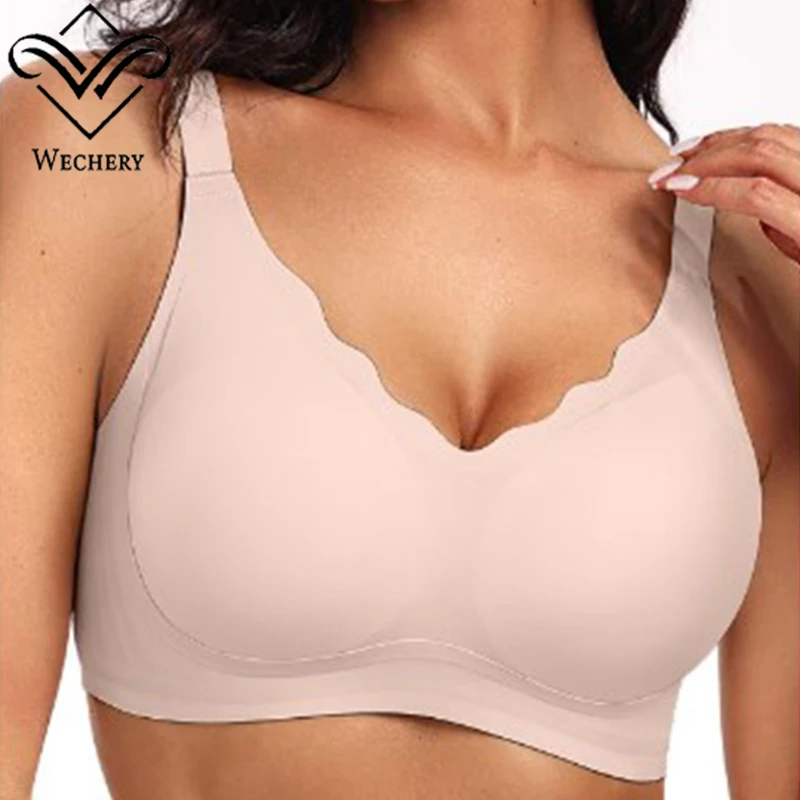 Wechery Womens Comfortable Wireless Bras Push Up Seamless Bralettes Soft Bra Full Coverage Everyday Bra Underwear
Wechery Womens Comfortable Wireless Bras Push Up Seamless Bralettes Soft Bra Full Coverage Everyday Bra Underwear
