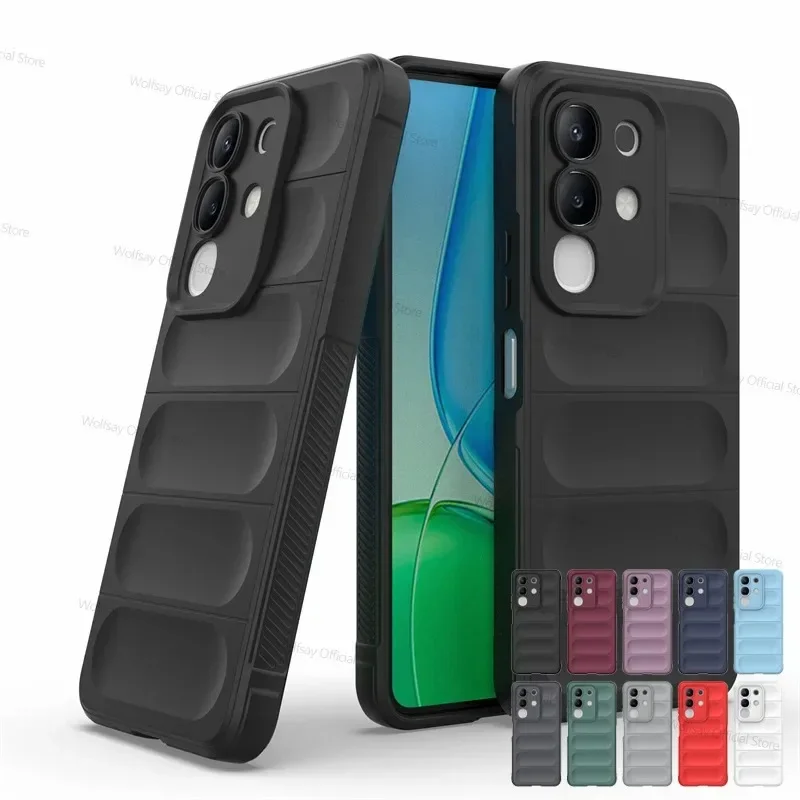 Matte Silicone Soft 3D Stripe Pattern Case For VIVO Y04 Y29S 4G Y 04 29S Shockproof Bumper Back Cover For VIVO Y29S Y04 4G Y 29S
Matte Silicone Soft 3D Stripe Pattern Case For VIVO Y04 Y29S 4G Y 04 29S Shockproof Bumper Back Cover For VIVO Y29S Y04 4G Y 29S