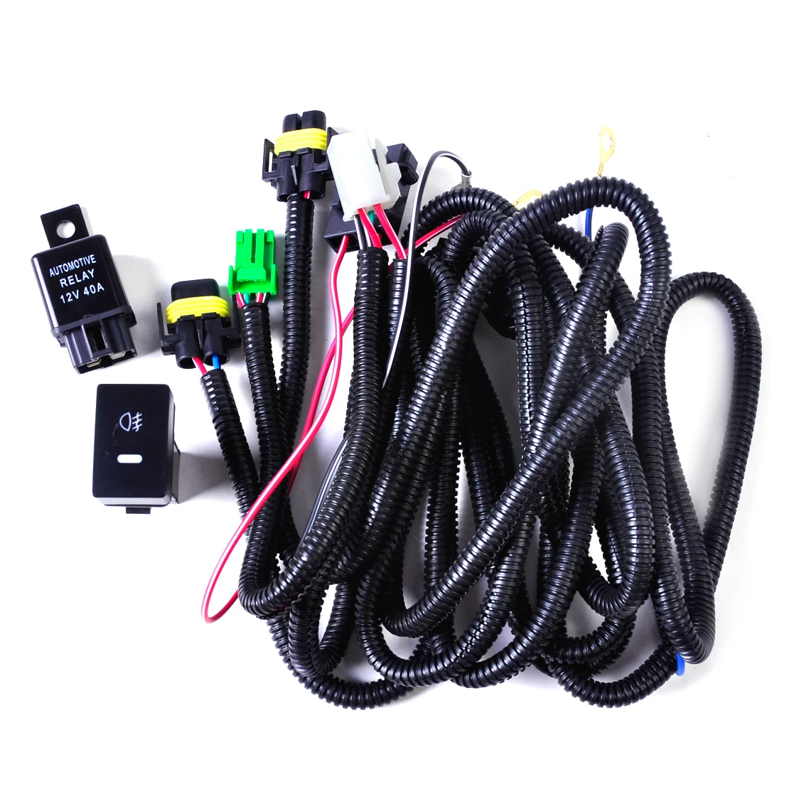 beler Wiring Harness Sockets Wire+Switch for H11 Fog Light Lamp for Ford Focus Acura TSX Nissan Cube Subaru Outback Honda CR-V
beler Wiring Harness Sockets Wire+Switch for H11 Fog Light Lamp for Ford Focus Acura TSX Nissan Cube Subaru Outback Honda CR-V