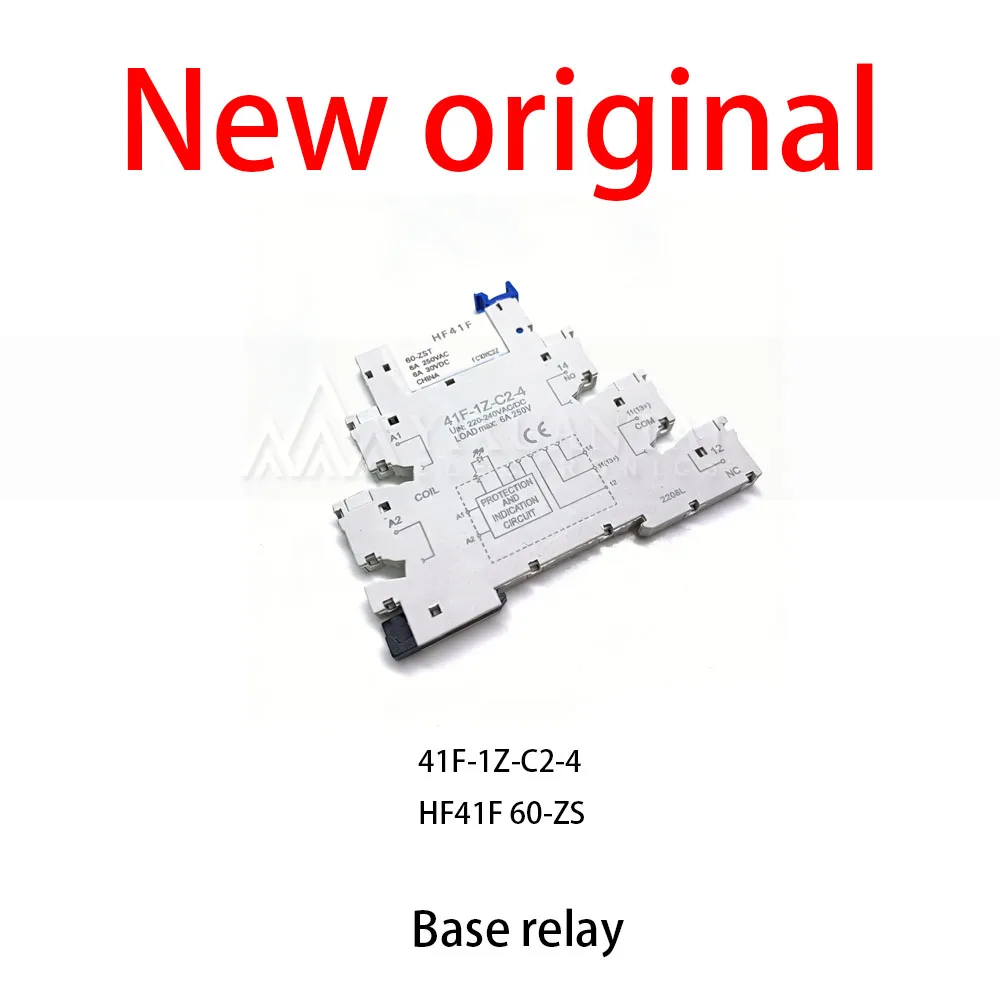 10Pcs/Lot New original 41F-1Z-C2-4 HF41F 60-ZS Base relay
10Pcs/Lot New original 41F-1Z-C2-4 HF41F 60-ZS Base relay