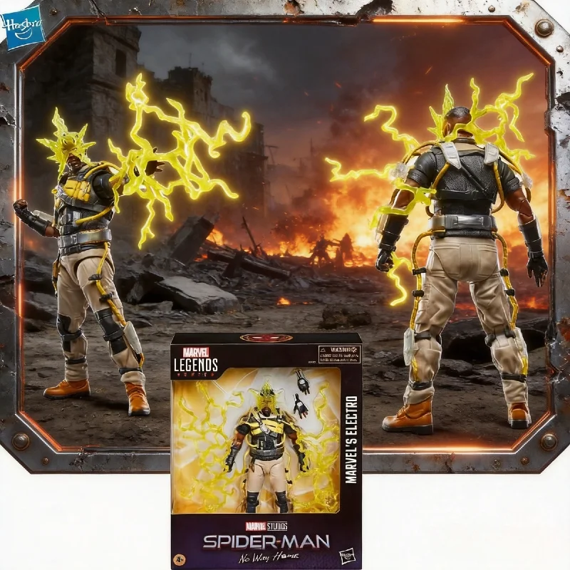 【IN STOCK】Hasbro Marvel Legends Spider-Man: No Way Home Electro 6" Action Figure, Official Collectible Toy Gift
【IN STOCK】Hasbro Marvel Legends Spider-Man: No Way Home Electro 6" Action Figure, Official Collectible Toy Gift