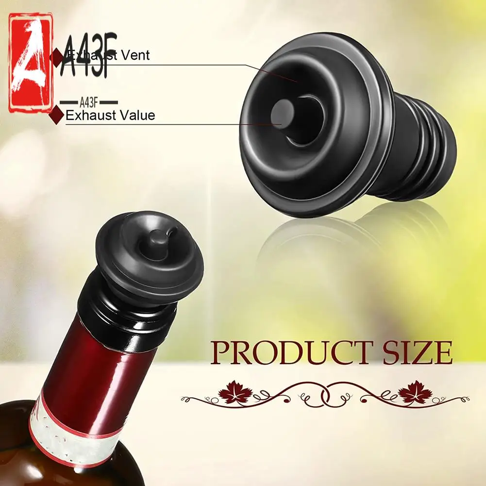 A43F-Wine Stopper Resealable Wine Pump Vacuum Stoppers Vacuum Wine Stopper Silicone Wine Saver Vacuum Stoppers
A43F-Wine Stopper Resealable Wine Pump Vacuum Stoppers Vacuum Wine Stopper Silicone Wine Saver Vacuum Stoppers