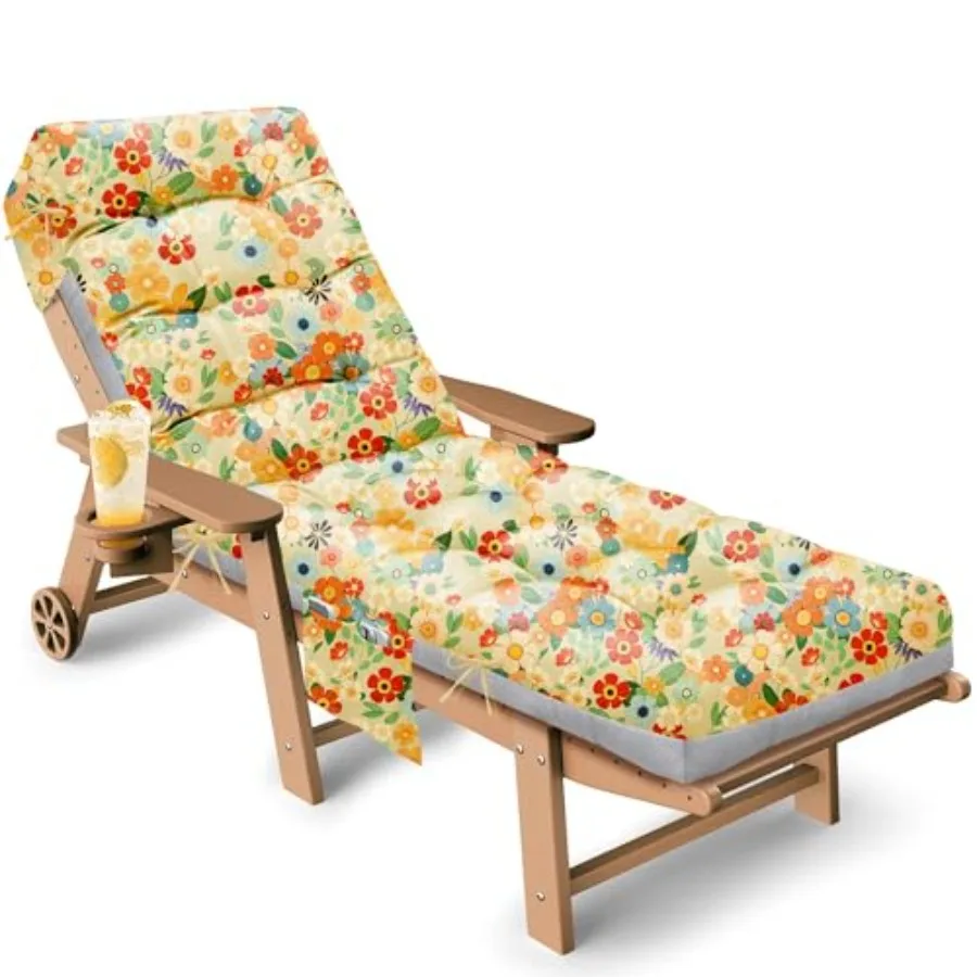Outdoor Chaise Lounge Chair Cushion 71 x 22 x 4.7 Inch Waterproof Chaise Lounge Cushions Replacement for Outdoor Furniture Thic
Outdoor Chaise Lounge Chair Cushion 71 x 22 x 4.7 Inch Waterproof Chaise Lounge Cushions Replacement for Outdoor Furniture Thic