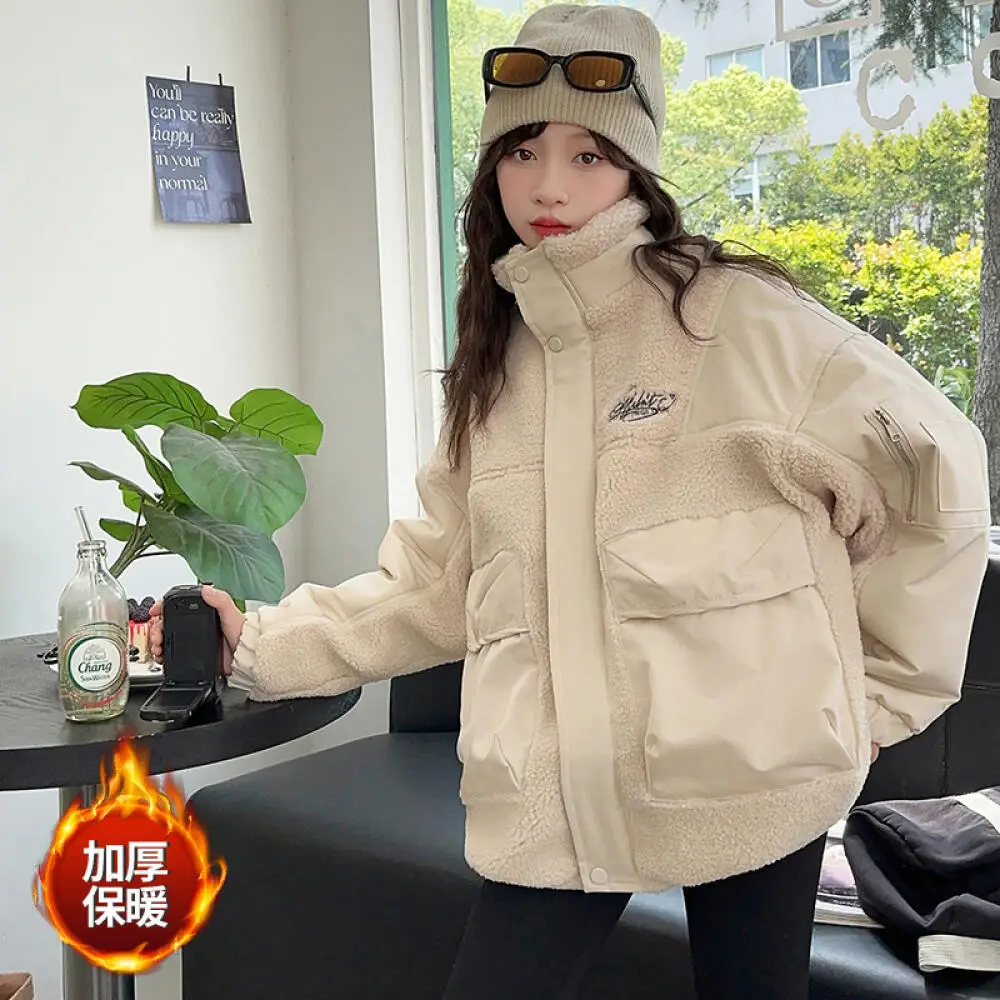 Kawaii Girl Fashion Keep Warm High Neck Cotton-Padded Jacket Coat Student Autumn Winter Casual Thicken Tops Children's Clothing
Kawaii Girl Fashion Keep Warm High Neck Cotton-Padded Jacket Coat Student Autumn Winter Casual Thicken Tops Children's Clothing