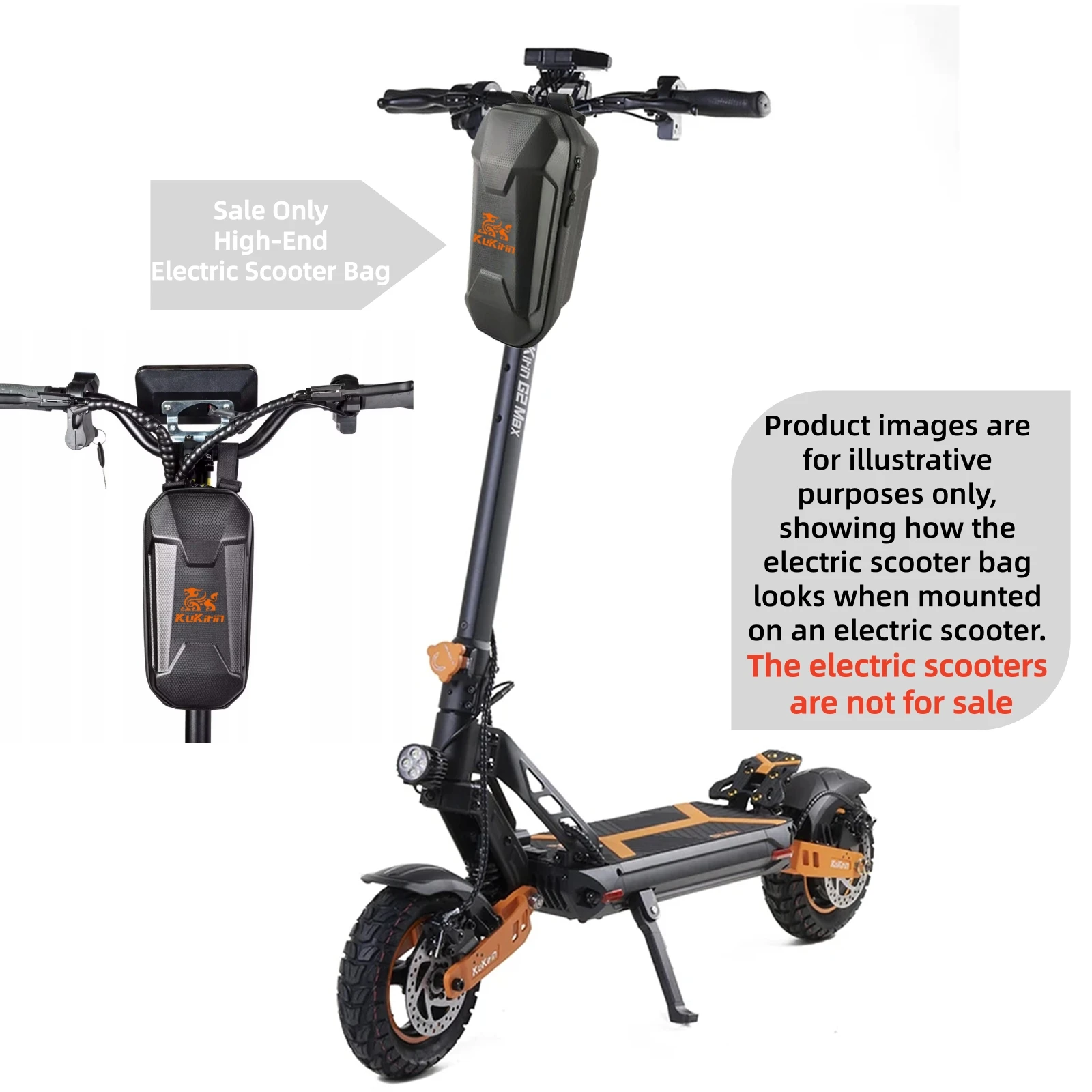 Сумка для электросамоката Kukirin 3L, премиум-класса, с креплением на руль, из EVA-материала, водонепроницаемая, с защитой от солнца, портативная и легкая.
Сумка для электросамоката Kukirin 3L, премиум-класса, с креплением на руль, из EVA-материала, водонепроницаемая, с защитой от солнца, портативная и легкая.