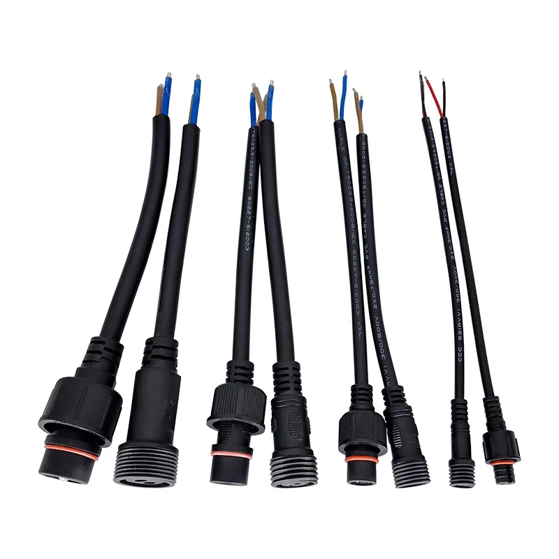 2-8 Pin Waterproof Male/Female Connector - Copper Wire Aviation Plug for LED Lights, Outdoor Power Cable
2-8 Pin Waterproof Male/Female Connector - Copper Wire Aviation Plug for LED Lights, Outdoor Power Cable