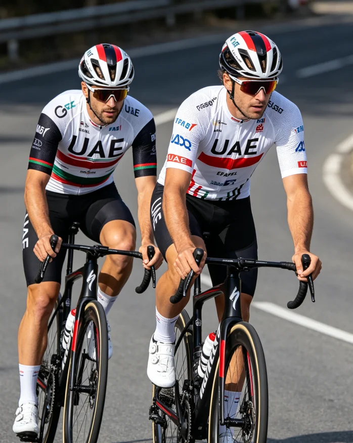 New Cycling Set UAE Team Cycling Jersey Bike Shorts Men Women 20D Ropa Ciclismo Riding Maillot Bicycle Clothing Uniform
New Cycling Set UAE Team Cycling Jersey Bike Shorts Men Women 20D Ropa Ciclismo Riding Maillot Bicycle Clothing Uniform
