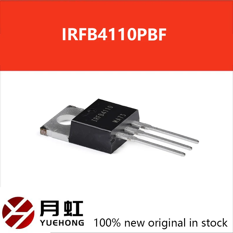 IRFB4110 IRFB4110PBF TO-220 100V 180A Original In Stock Fast shipping 1/10/50PCS
IRFB4110 IRFB4110PBF TO-220 100V 180A Original In Stock Fast shipping 1/10/50PCS