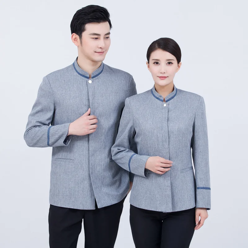 Cleaning workwear for women in property management, hotel room cleaning staff, breathable long-sleeve autumn and winter attire f
Cleaning workwear for women in property management, hotel room cleaning staff, breathable long-sleeve autumn and winter attire f