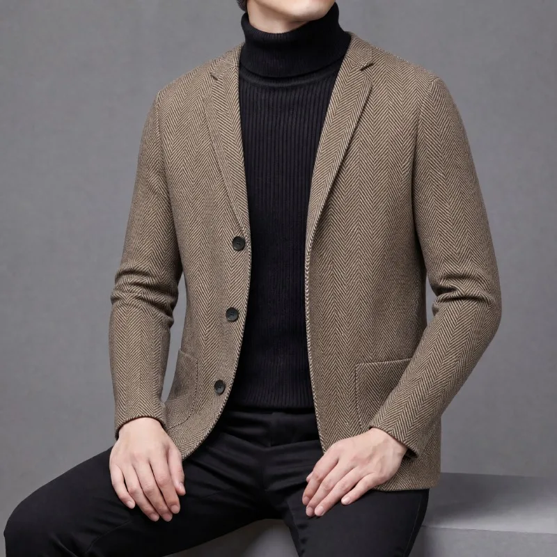 Spring and Autumn New Classic Fashion Wedding Party Business Wool Suit Men's Casual Loose Sports High Quality Plus Size Jacket
Spring and Autumn New Classic Fashion Wedding Party Business Wool Suit Men's Casual Loose Sports High Quality Plus Size Jacket