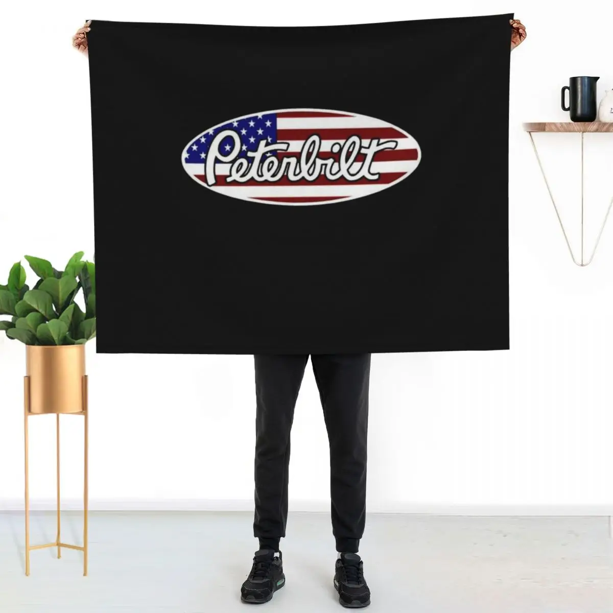 Peterbilt Throw Blanket Soft Comfort Blanket for Reading Watching TV
Peterbilt Throw Blanket Soft Comfort Blanket for Reading Watching TV