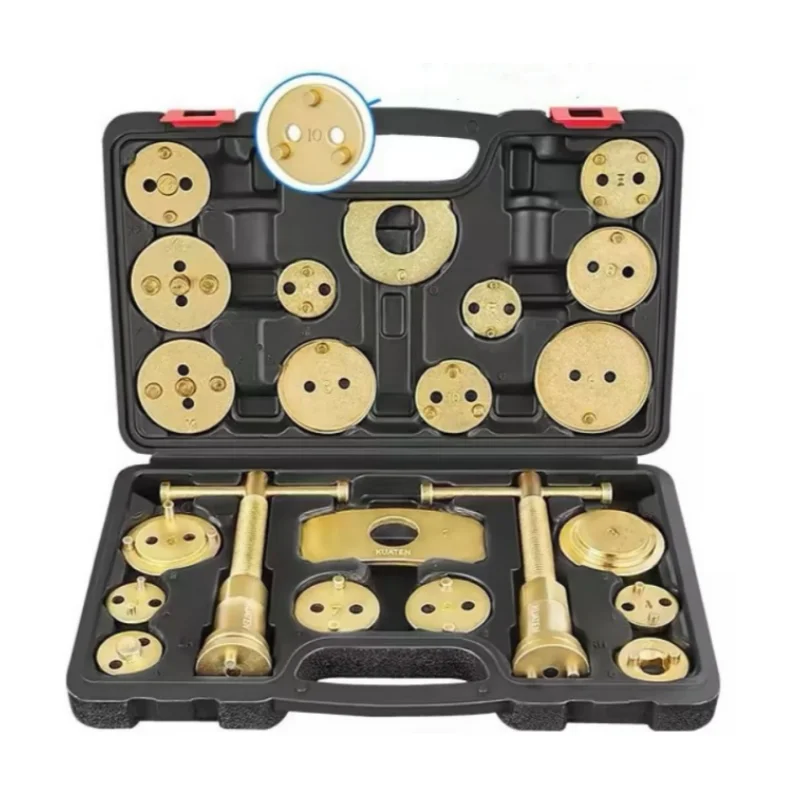 Universal Automotive Brake Caliper Piston Reset Tool Brake Pad Disassembly Replacement Adjust Repair Kit
Universal Automotive Brake Caliper Piston Reset Tool Brake Pad Disassembly Replacement Adjust Repair Kit