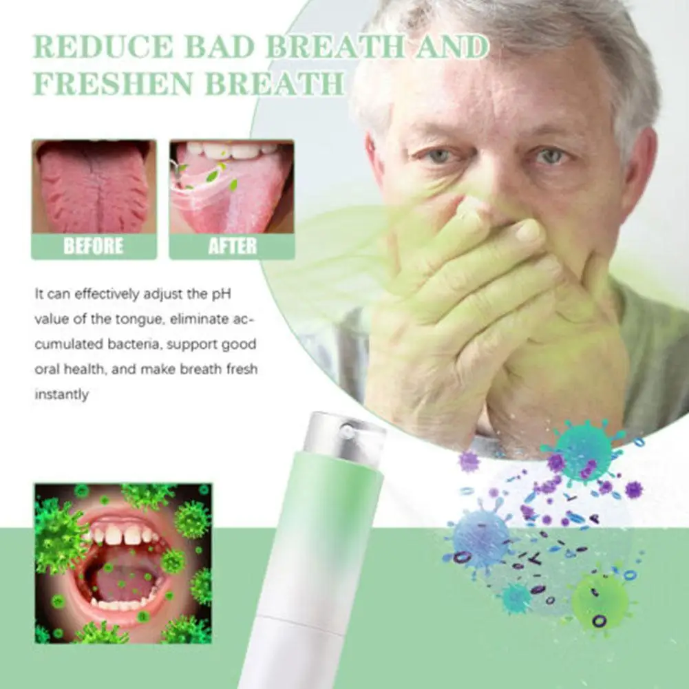 Breath Spray Fissured Tongue Relief Spray Moisturizing Bad Mouth Breath 2023 Natural Bad Scent Spray Oral Spray Breat F8h3
Breath Spray Fissured Tongue Relief Spray Moisturizing Bad Mouth Breath 2023 Natural Bad Scent Spray Oral Spray Breat F8h3