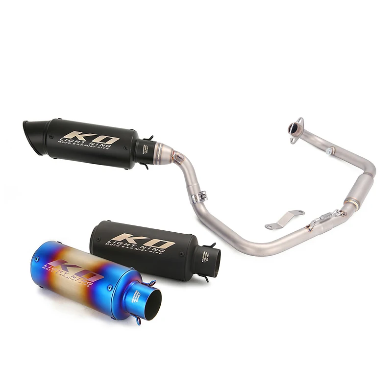 For Benelli TNT125 2017-2025 Complete Motorcycle Exhaust System Slip On 51mm Muffler Stainless Steel Escape With DB Killer
For Benelli TNT125 2017-2025 Complete Motorcycle Exhaust System Slip On 51mm Muffler Stainless Steel Escape With DB Killer