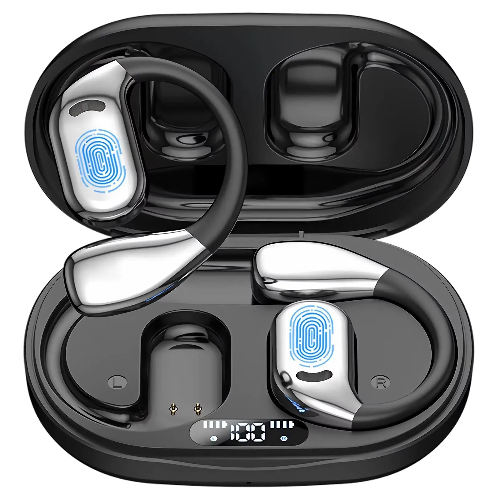 AI Translation Earbuds Real Time, 144 Language Translator Earbuds with APP Compatible with iOS & Android, Bluetooth Headphones
AI Translation Earbuds Real Time, 144 Language Translator Earbuds with APP Compatible with iOS & Android, Bluetooth Headphones