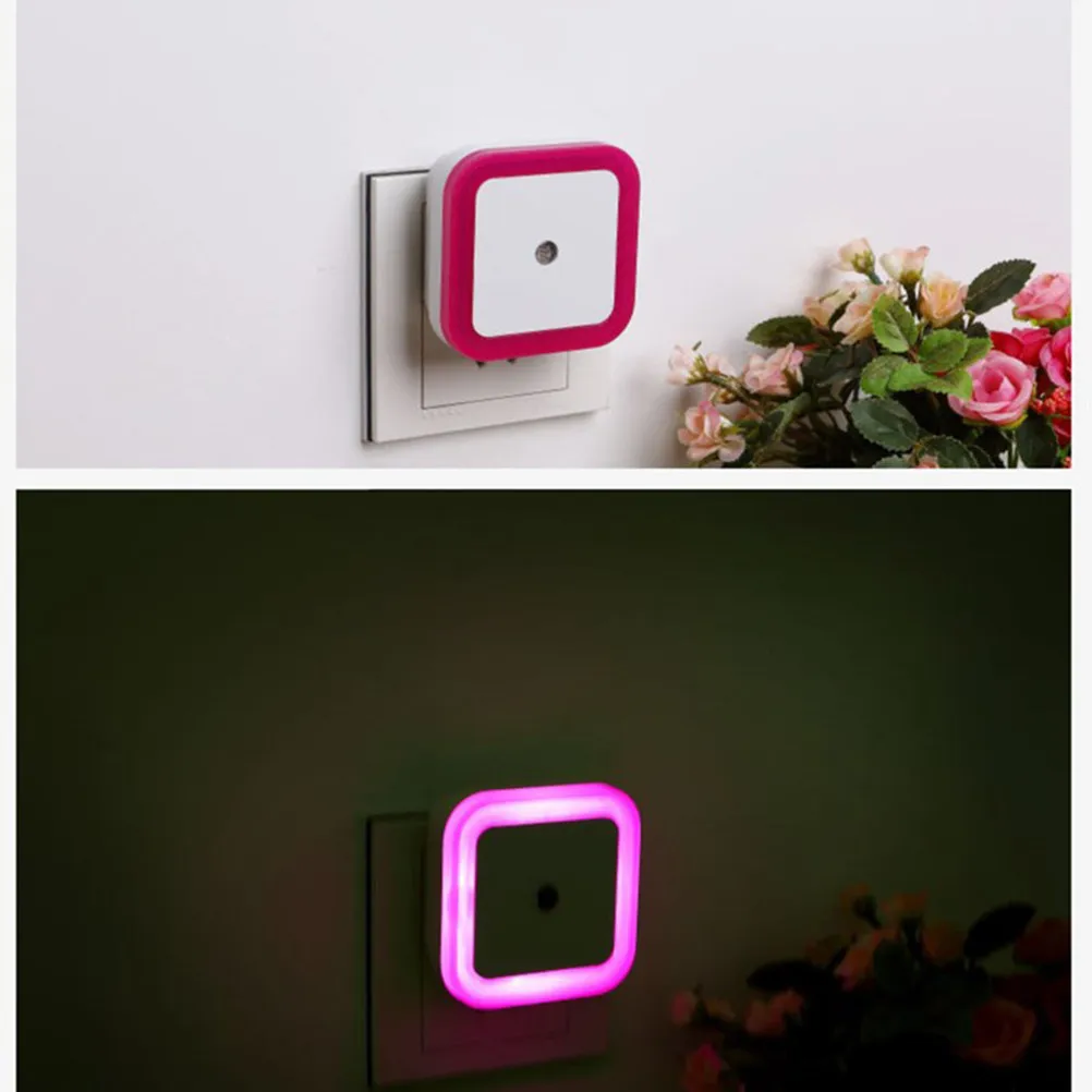 2Pcs Sensor Night Light Square LED Night Lamp Auto on Off for Bedroom Baby Room Kitchen Hallway Stairway Eu Plug
2Pcs Sensor Night Light Square LED Night Lamp Auto on Off for Bedroom Baby Room Kitchen Hallway Stairway Eu Plug